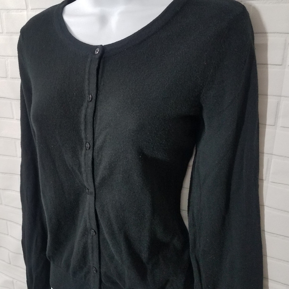 H&M Black Button Down Cardigan Sweater - Picture 3 of 8
